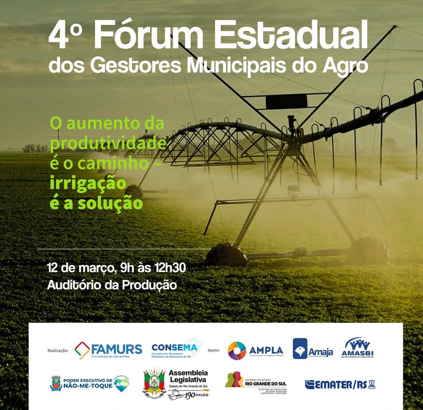 4º Fórum Estadual do Gestores Municipais do Agro