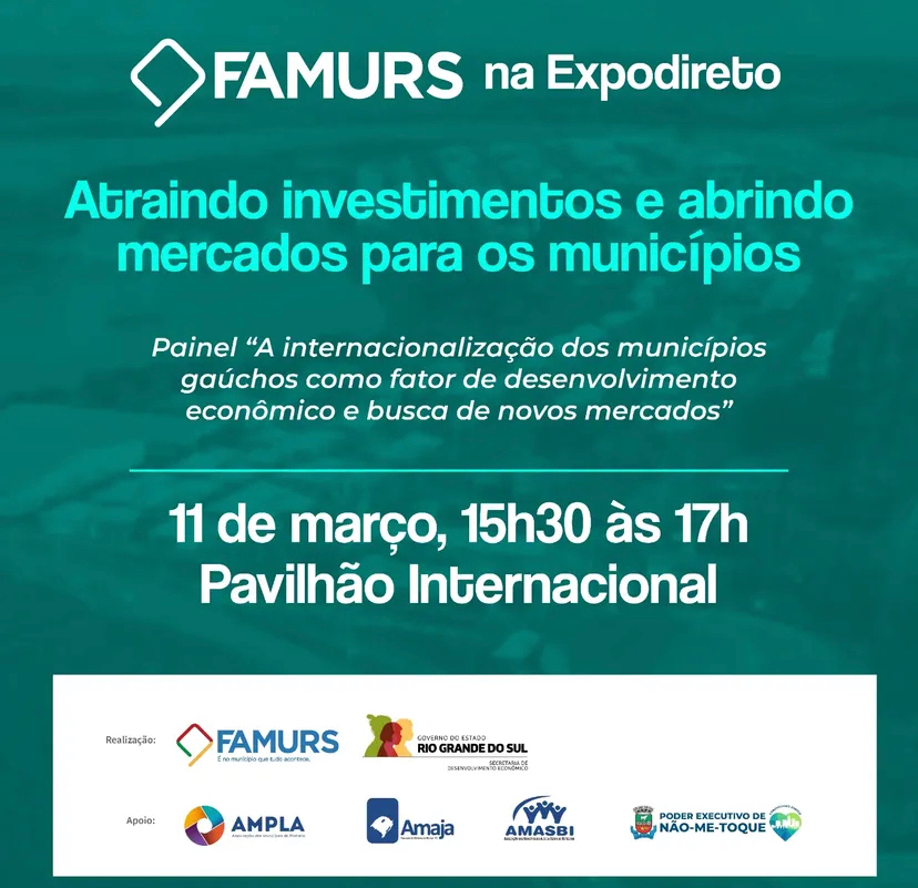 Atraindo Investimentos e abrindo mercados para os municípios