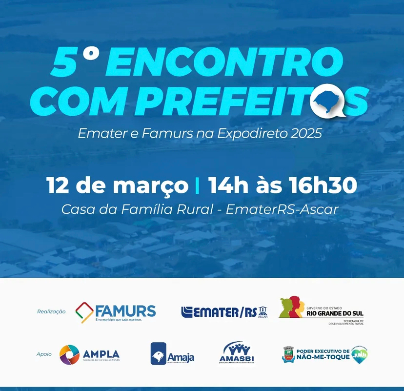 5º Encontro com os Prefeitos: Emater e Famurs na Expodireto Cotrijal 2025