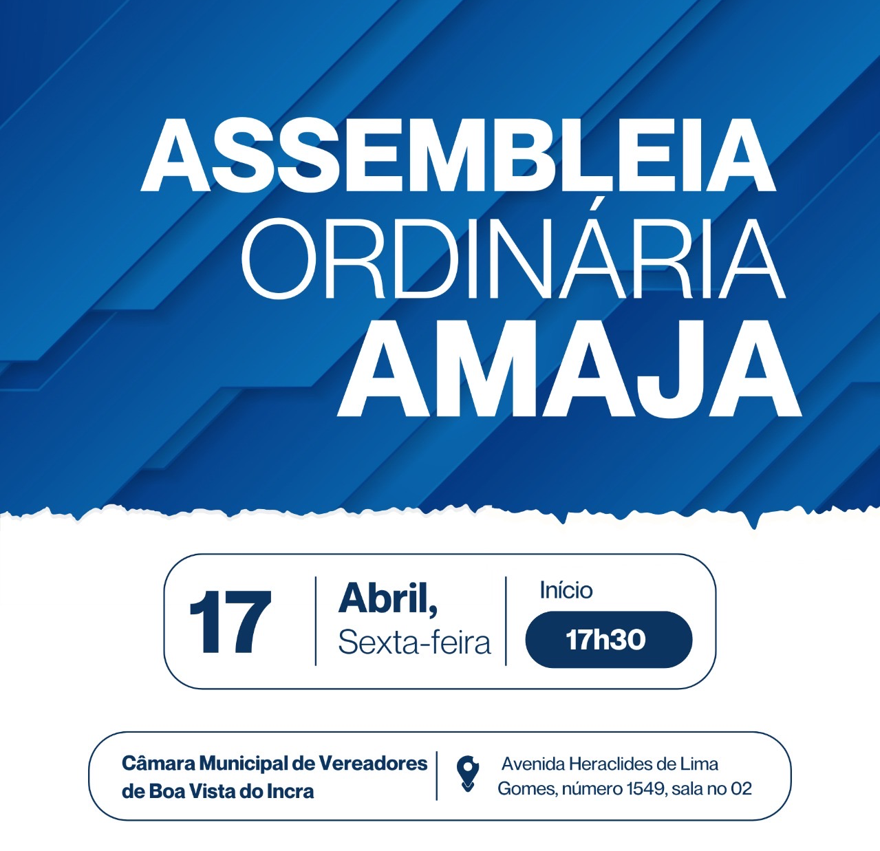 Convite Especial - Assembleia Ordinária!